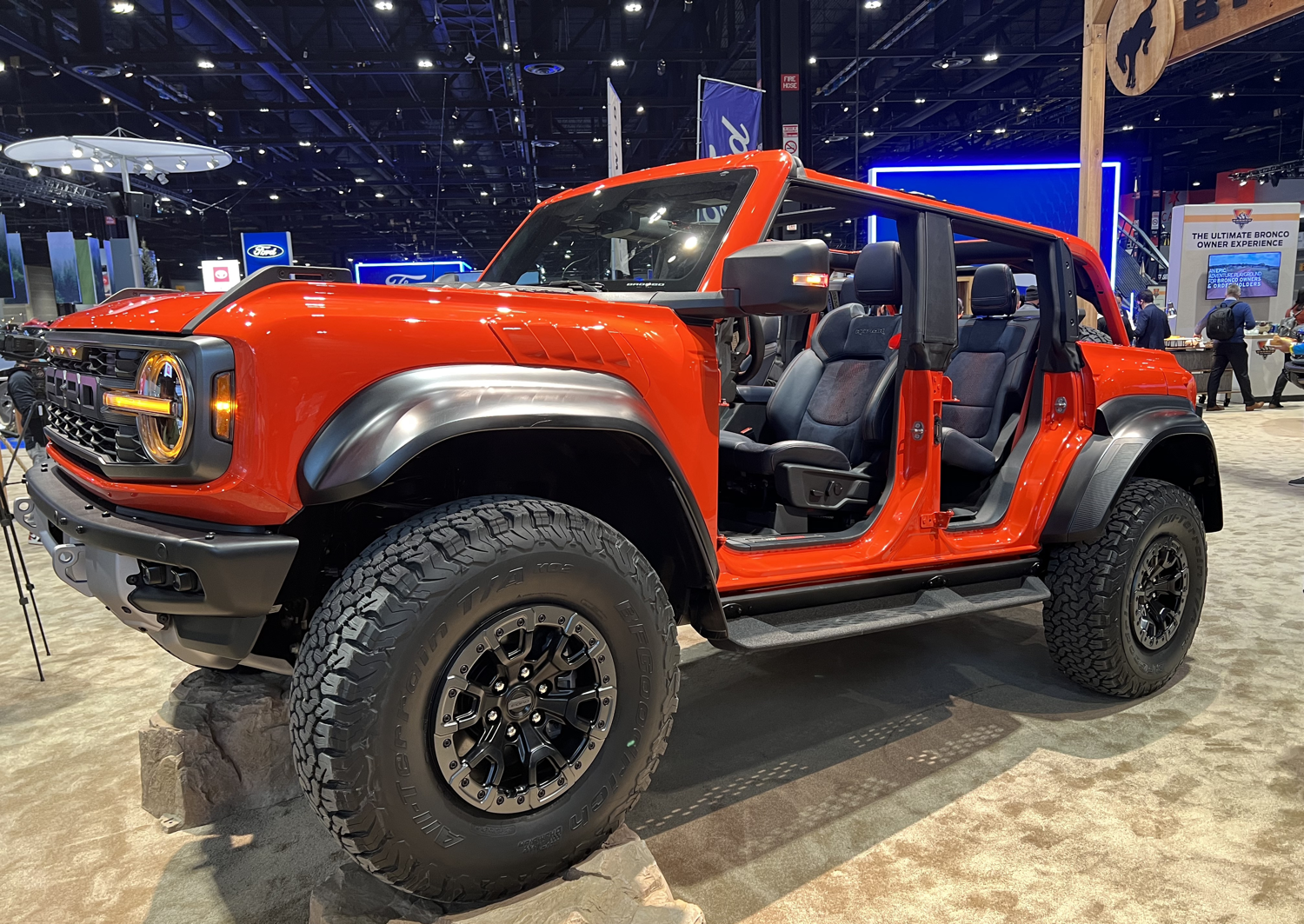 2022 Ford Bronco Raptor at 2022 Chicago Auto Show